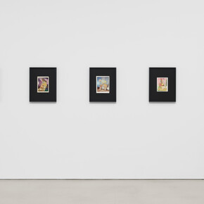 John Stezaker, Double Shadow, installation view. Courtesy of Petzel Gallery