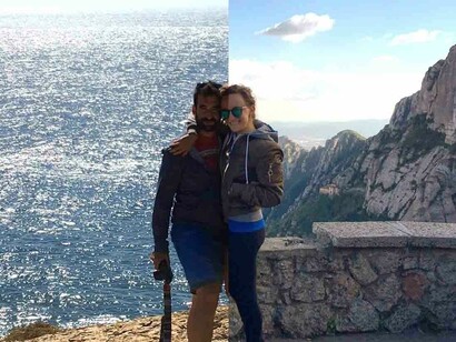 Serie fotográfica de parejas que viven en diferentes países