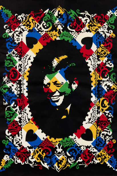 William Kent, JFK (Valentine) (detail), 1967. Courtesy of Ricco/Maresca Gallery