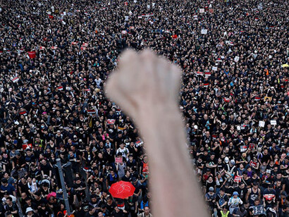 The protests in Hong Kong these days