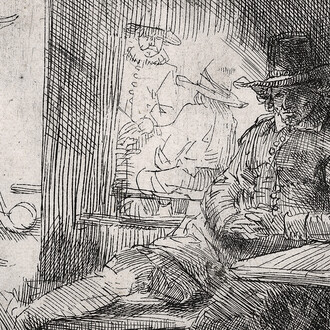 Rembrandt, The braceman, 1654. Courtesy of Museum Het Rembrandthuis