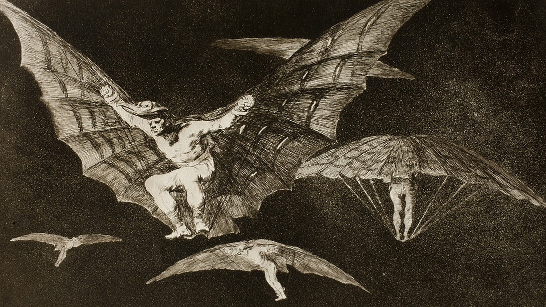 Disparate n.º 13: «Modo de volar».