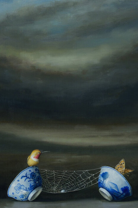 David Kroll, Landscape (two bowls), 2024. Courtesy of Zolla Lieberman Gallery
