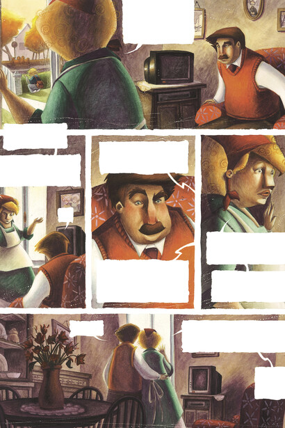 Illustration from "Le Coeur de l'Ombre"