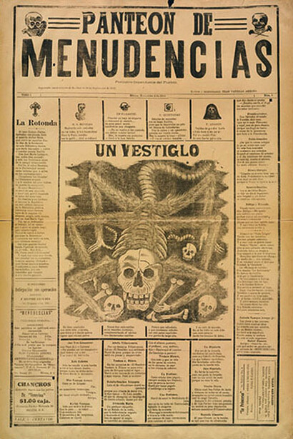 José Guadalupe Posada and the Mexican Penny Press. Courtesy of Bellevue Arts Museum