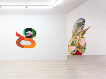 Matt Rich, P&!nting, exhibition view. Courtesy of Halsey McKay Gallery 