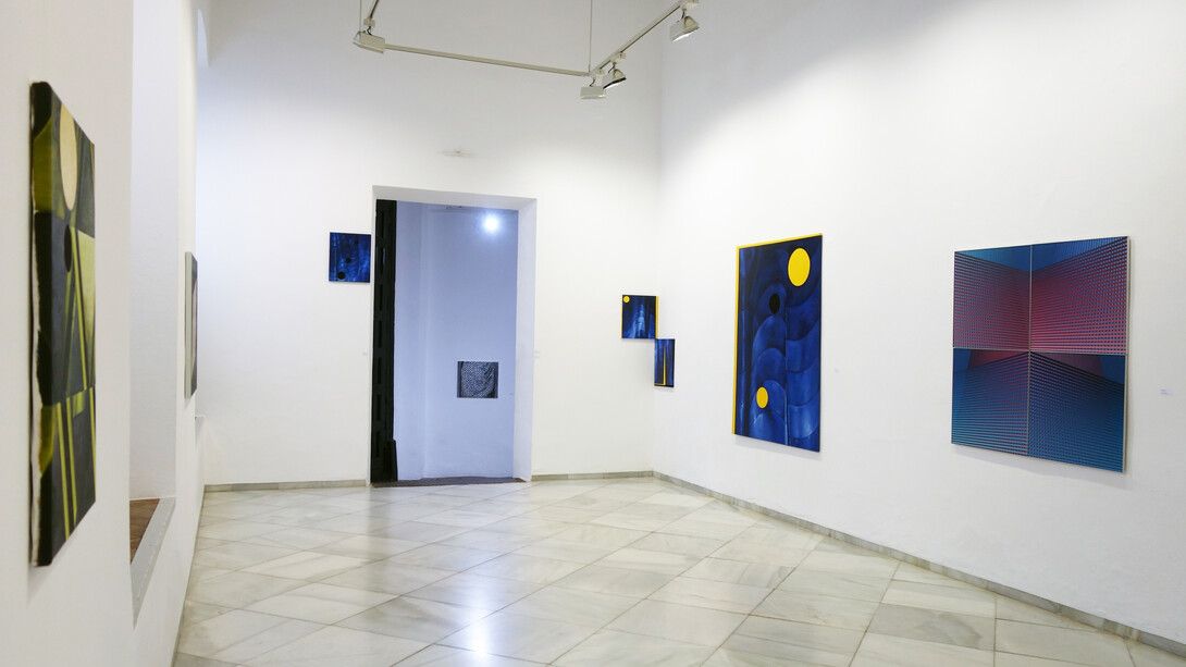 Encuentros ópticos, vista de exhibición. Cortesía Galería Rafael Ortiz