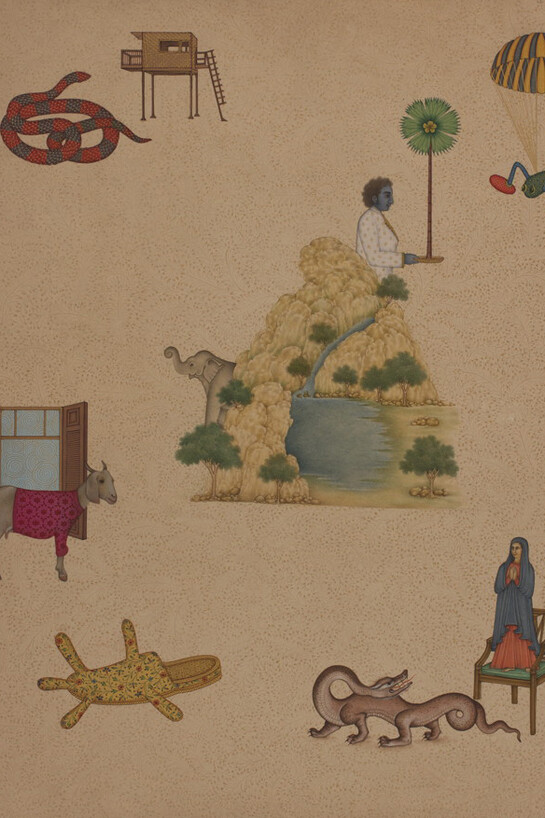 Alexander Gorlizki, There's never nothing happening here, Courtesy Galerie Eric Mouchet