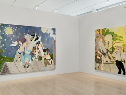 Ding Shilun, Janus, exhibition view. Courtesy of Institute of Contemporary Art