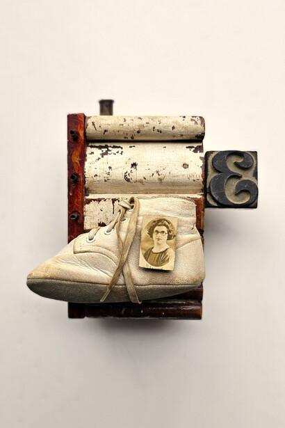 Larry Zdeb, Baby Shoe (detail). Courtesy of the artist and Viridian Artists
