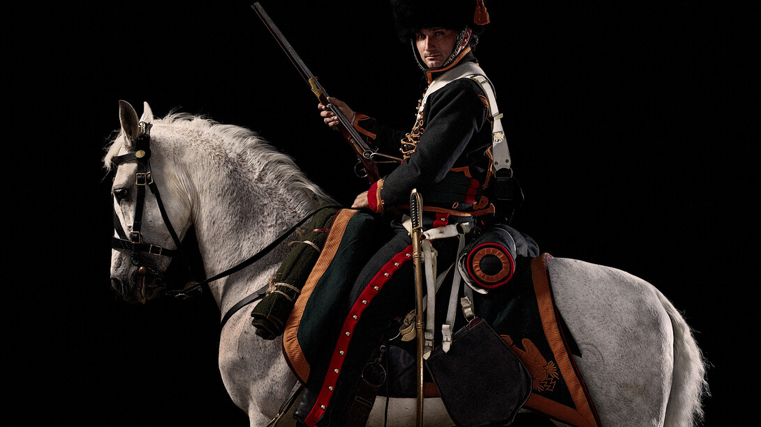 Chasseur, Chasseurs à Cheval de la Garde Impériale, France © Sam Faulkner
