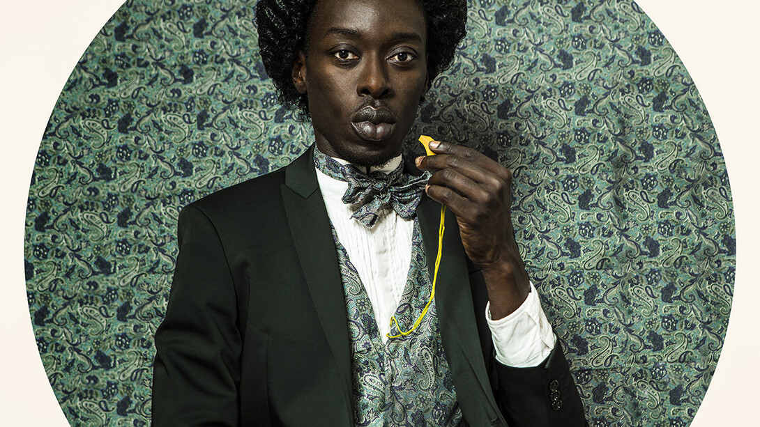 Detail of Omar Victor Diop, Frederick Douglass, 2015, Inkjet print on Hahnemuhle paper, Courtesy of the MAGNIN-A Gallery