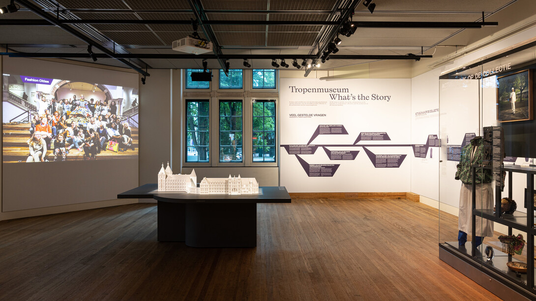 Our story, exhibition view. Courtesy of Wereldmuseum