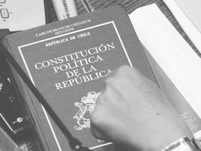 El Art. 6 de la CPE declara que «los órganos del Estado deben someter su acción a la Constitución y a las normas dictadas conforme a ella, y garantizar el orden institucional de la República»