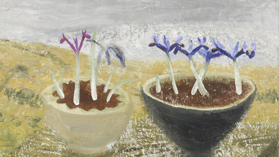 Winifred Nicholson, Winter Landscape, oil on canvas, 51 x 76 cm