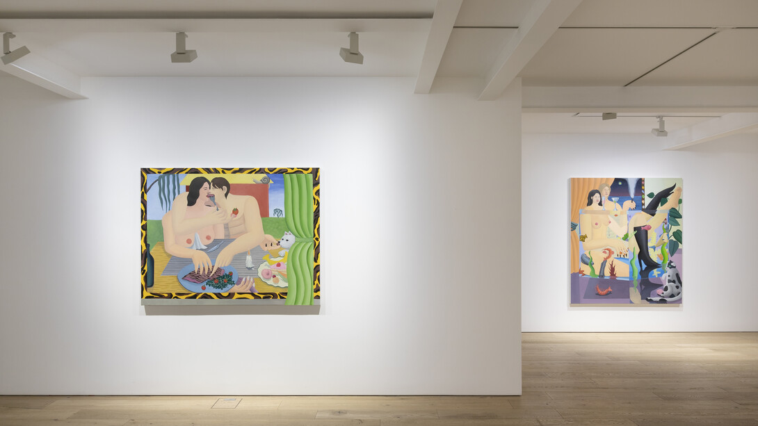 View of the exhibition “We Used to be Fish” at Perrotin Seoul © Courtesy of the artist & Perrotin