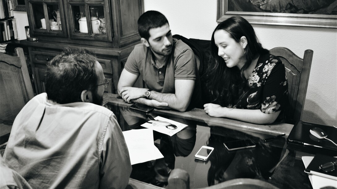 Mariano del Valle y Ester del Campo, fundadores de Bluedale