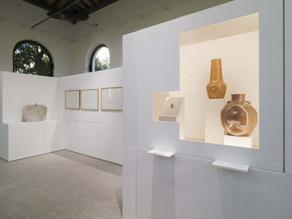 Sulle spalle dei giganti, vista della mostra. Per gentile concessione del LabOratorio degli Angeli