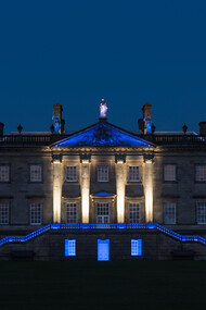 Houghton Hall, 7thJune to 24thOctober, 2015, Lightscape, grounds-view, photo, Finola Gaynor 