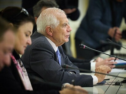 President Volodymyr Zelenskyy held a meeting with Josep Borrell, the EU High Representative for Foreign Affairs and Security Policy, during Borrell's fifth visit to Ukraine since Russia's full-scale invasion began in 2024