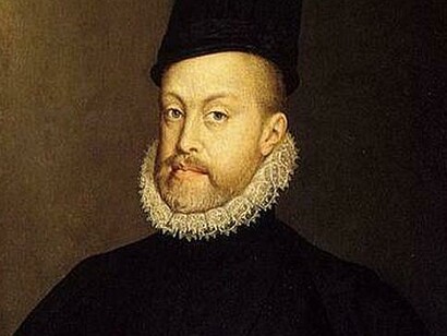 Felipe II retratado en 1565 por Sofonisba Anguissola