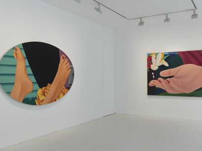Bedroom Paintings Installation view. © The Estate of Tom Wesselmann / Licensed by VAGA, New York. Courtesy of Gagosian. Photo by Lucy Dawkins.