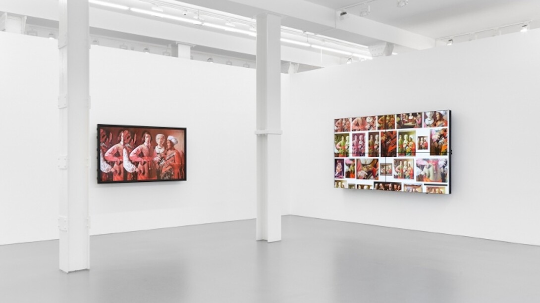 Toby Ziegler, Exhibition view. Courtesy of Galerie Max Hetzler