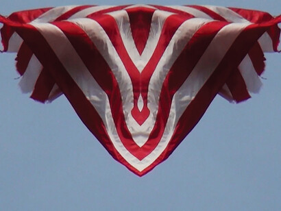 Stefano Cagol, ‘Stars & Stripes. Redouble’, 2013, NYC, HD video, Blu-ray, 11’ 14" looped. Courtesy Canepaneri, Milan