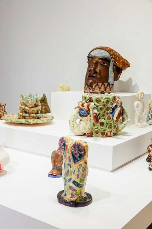 Various artists, Main characters, exhibition view. Courtesy of Creativity Explored