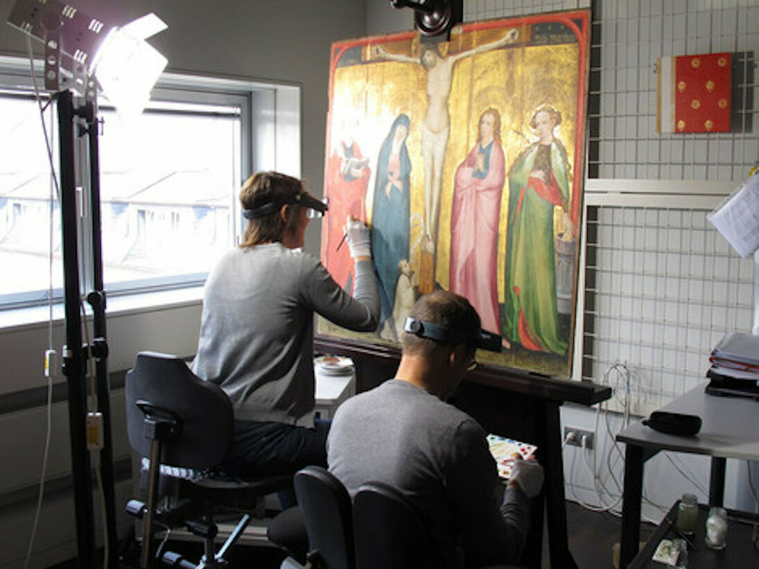 From the Museum’s Laboratory. Courtesy of Wallraf-Richartz-Museum