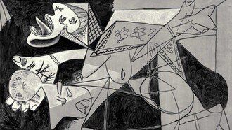 Madre con niño muerto II de Pablo Picasso