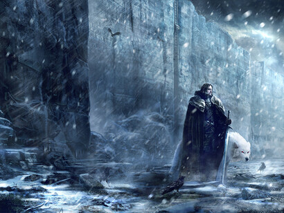 Juego de Tronos. Eddard Stark bajo la nieve