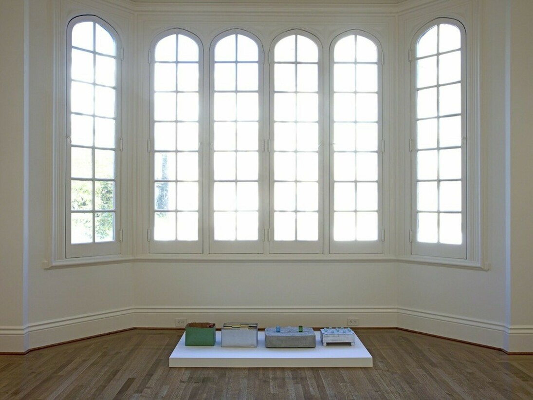 Tony Feher, Map For A Journey Not Yet Taken, Exhibition view. Courtesy of Anthony Meier Fine Arts