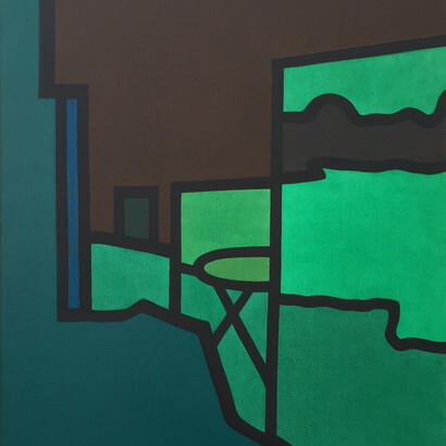Derrick Greaves, Ivy House Farm - Garden Reflections