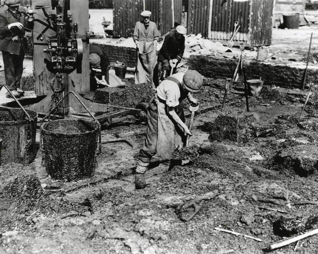 Docklands at War. Courtesy of Museum of London Docklands