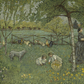 Pierre Bonnard (1867-1947), Le grand jardin, 1895, Huile sur toile, 168 × 221 cm, Paris, musée d’Orsay, RF 1982 58
© Musée d’Orsay, dist. RMN-Grand Palais / Patrice Schmidt © ADAGP, Paris 2015