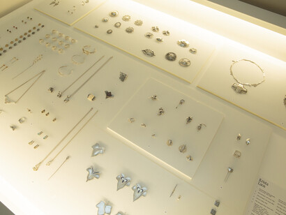 Local beauty. The Tallinn Jewellery Factory, exhibition view. Courtesy of Tartu Art Museum