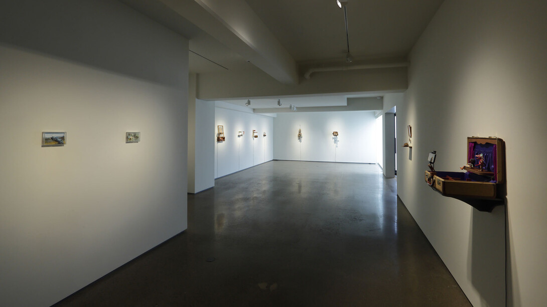 Small works, exhibition view. Courtesy of Gallery Koyanagi