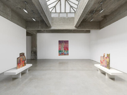 Sandra Vásquez de la Horra, Reading the waves, exhibition view. Courtesy of Tanya Bonakdar Gallery