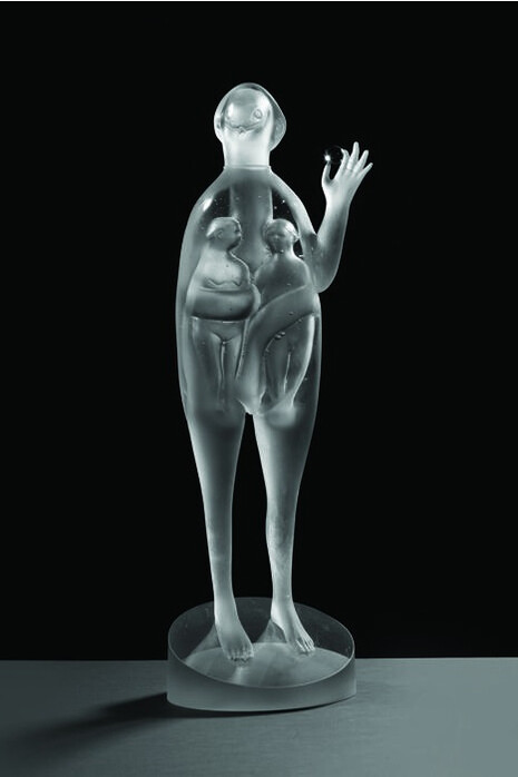 Woman with Apple by Balazs Sipos