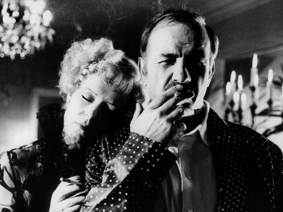 Imagen de la película "La ansiedad de Veronika Voss", de Rainer Werner Fassbinder