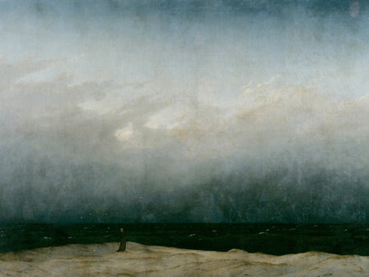 O monge à beira-mar (1810), C.D. Friedrich