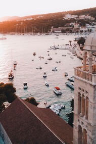 The serene Dalmatian coast