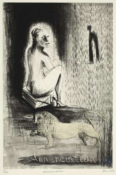 Deborah Bell, “Annunciation I”