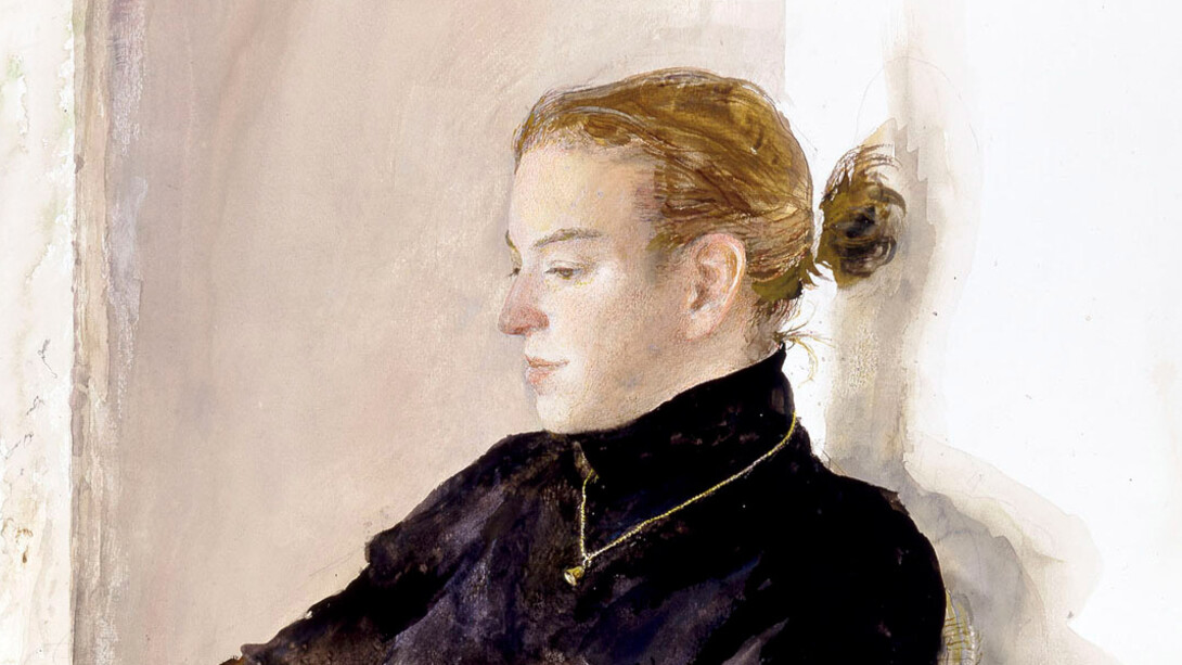 Andrew Wyeth (American, 1917– 2009), Victoria, 1999, Watercolor on paper, Bank of America Collection, © 2017 Andrew Wyeth / Artists Rights Society (ARS), New York