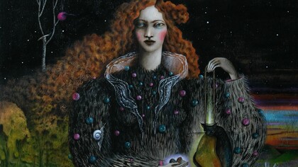 Octavia Monaco, Ritratto di Carlotta C. Ritratto surrealista di giovane donna