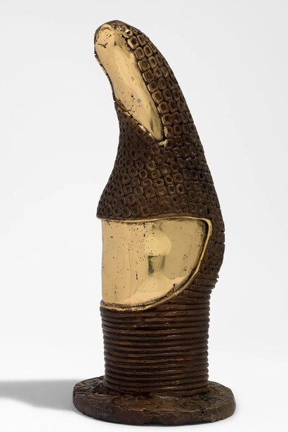 Victor Ehikhamenor, Reincarnation (II), 2025. Courtesy of Pippy Houldsworth Gallery