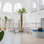 Trevor Yeung, Underwater haze, exhibition view. Courtesy of Kestner Gesellschaft