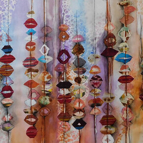 Maria Madeira, Meat market (fan na’an fatin), 2024. Courtesy of Sundaram Tagore Gallery