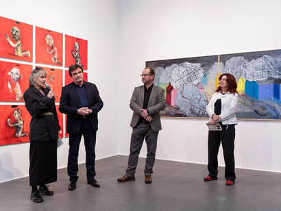 Contemporary slovak art from the collection of Orava Gallery in Dolný Kubín, exhibition view. Courtesy of Galeria Bielska BWA